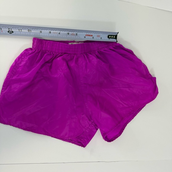 Vintage M.J. Soffe Pink Nylon Running Shorts XS USA Made Athletic Gym - Picture 4 of 8